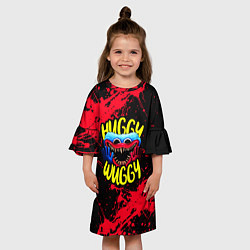 Платье клеш для девочки ПЕРСОНАЖ HAGGY WAGGY ХАГГИ ВАГГИ, цвет: 3D-принт — фото 2