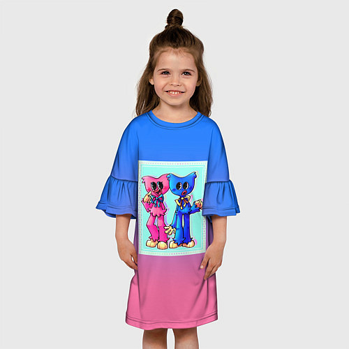 Детское платье Хагги Вагги и Кисси Мисси / 3D-принт – фото 3