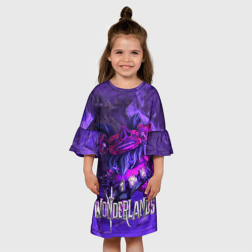 Детское платье WONDERLANDS ОРК ТОП / 3D-принт – фото 3