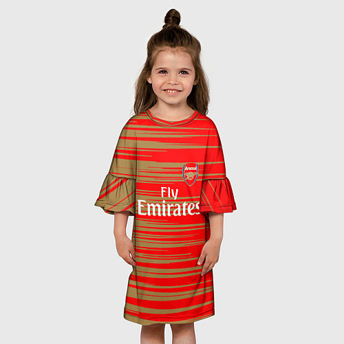 Детское платье Arsenal fly emirates / 3D-принт – фото 3