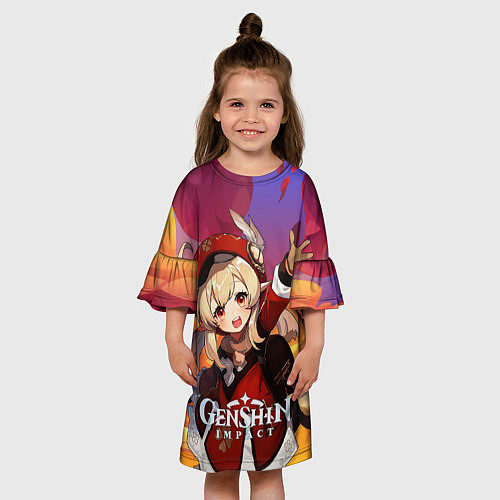 Детское платье Кли с талантом пиротехника / 3D-принт – фото 3