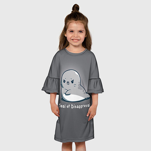 Детское платье Seal of Disapproval / 3D-принт – фото 3