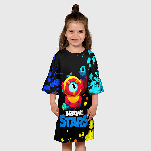 Детское платье Отис Otis Brawl Stars / 3D-принт – фото 3