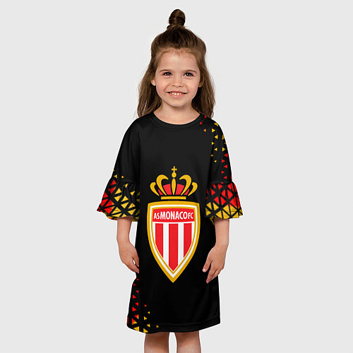 Детское платье Monaco абстракция / 3D-принт – фото 3