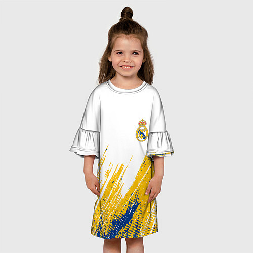 Детское платье Real madrid краска / 3D-принт – фото 3