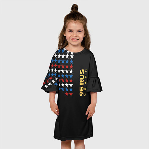 Детское платье Чечня 95 RUS / 3D-принт – фото 3