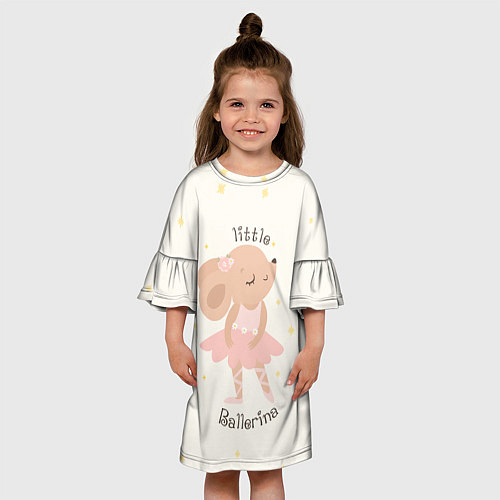 Детское платье Маленькая Балерина / 3D-принт – фото 3