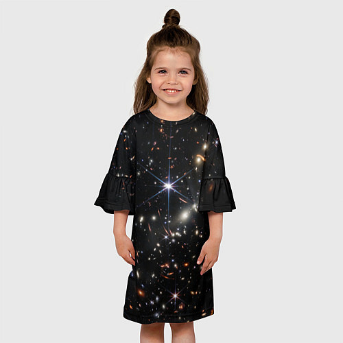 Детское платье Новое изображение ранней вселенной от Джеймса Уэбб / 3D-принт – фото 3