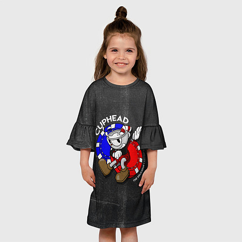 Детское платье Персонаж Cuphead / 3D-принт – фото 3