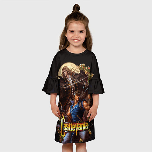 Детское платье Castlevania - Leon & Alucard / 3D-принт – фото 3