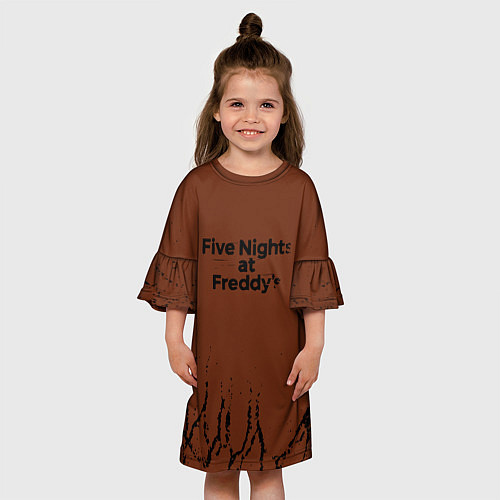 Детское платье Five Nights At Freddys : game / 3D-принт – фото 3