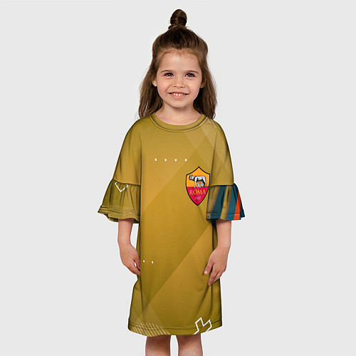 Детское платье Roma Абстракция спорт / 3D-принт – фото 3