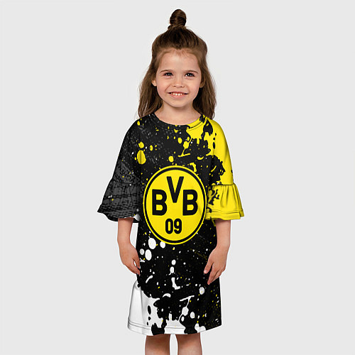Детское платье Borussia Краска / 3D-принт – фото 3