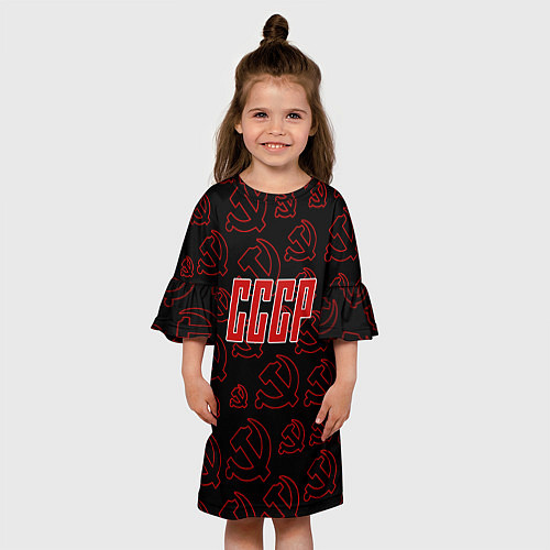 Детское платье Atomic USSR / 3D-принт – фото 3