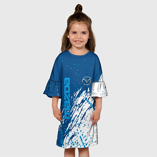 Детское платье Mazda - краска / 3D-принт – фото 3