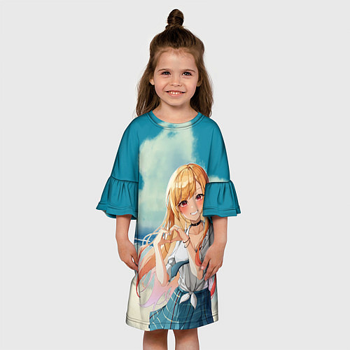 Детское платье Марин Китагава : Фарфоровая кукла влюбилась / 3D-принт – фото 3