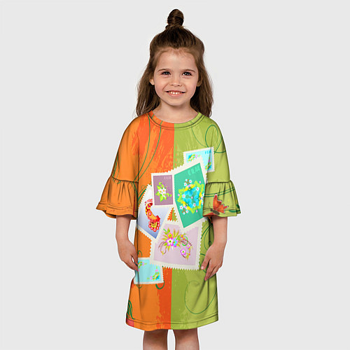 Детское платье Марки / 3D-принт – фото 3