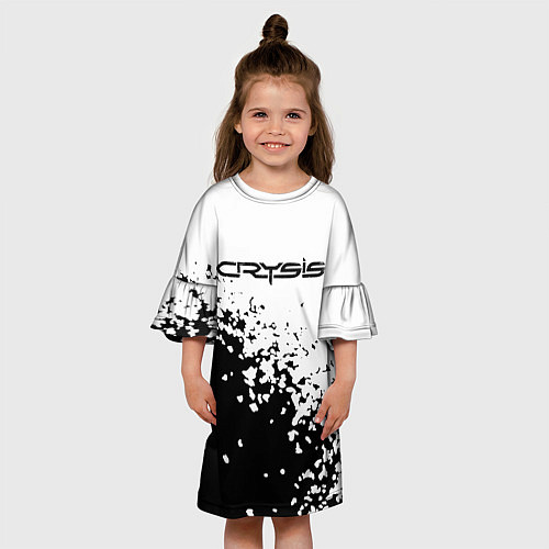 Детское платье Crysis текстура / 3D-принт – фото 3
