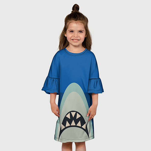 Детское платье Монстр Океана / 3D-принт – фото 3