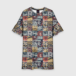 Детское платье Спортивные логотипы