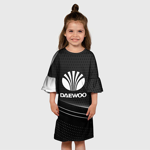 Детское платье Daewoo Абстракция / 3D-принт – фото 3
