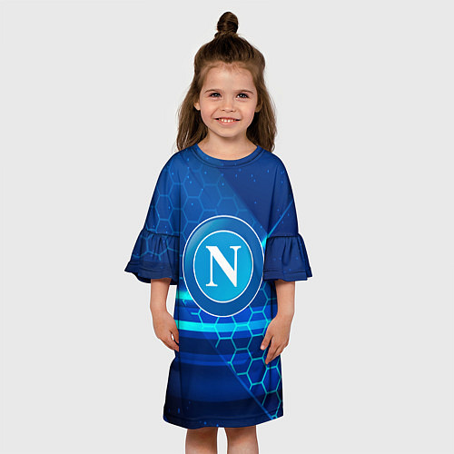 Детское платье Napoli Абстракция / 3D-принт – фото 3