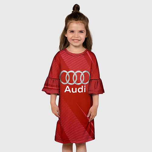 Детское платье Audi abstraction / 3D-принт – фото 3