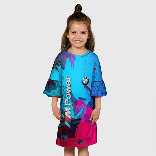 Детское платье BMW M Power - extreme / 3D-принт – фото 3
