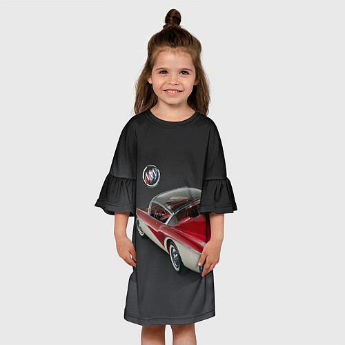 Детское платье Buick Centurion - USA - Retro / 3D-принт – фото 3