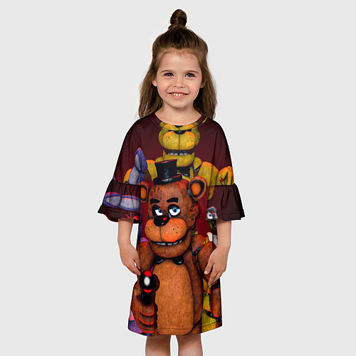 Детское платье Пять ночей Фредди / 3D-принт – фото 3