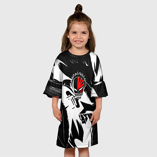 Детское платье Облик пустого - Bleach / 3D-принт – фото 3