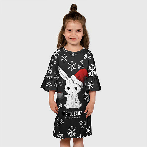 Детское платье Its too early / 3D-принт – фото 3