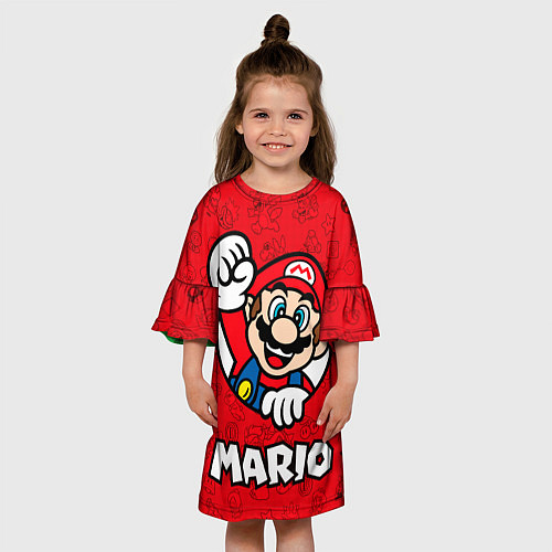 Детское платье Луиджи и Марио / 3D-принт – фото 3