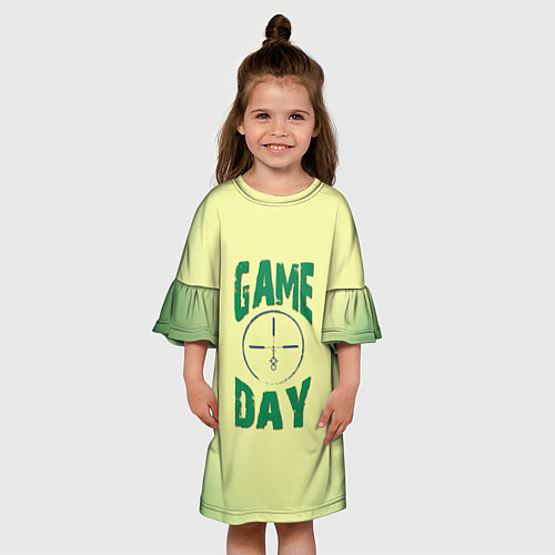 Детское платье Game day / 3D-принт – фото 3