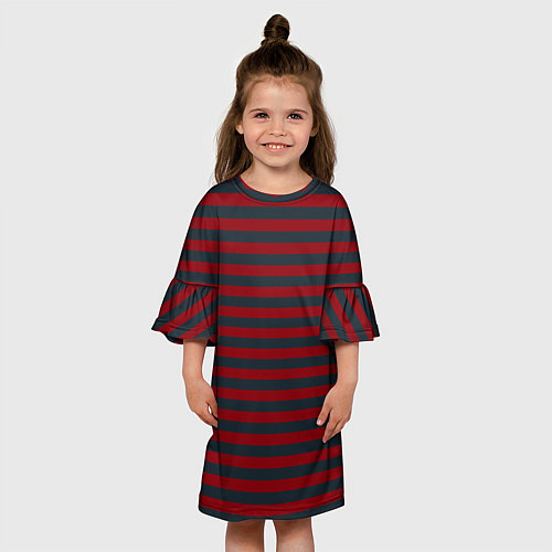 Детское платье Рождественский Эльф / 3D-принт – фото 3