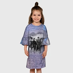 Платье клеш для девочки The Beatles - Liverpool - England, цвет: 3D-принт — фото 2