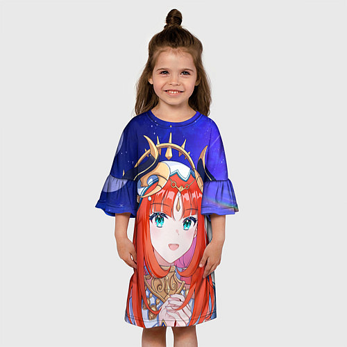 Детское платье Нилу Genshin Impact / 3D-принт – фото 3