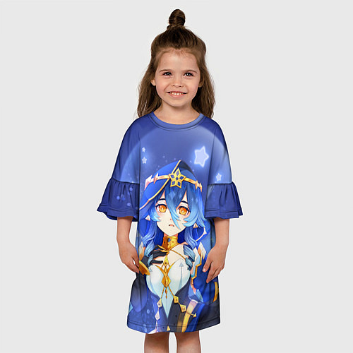 Детское платье Layla Genshin Impact / 3D-принт – фото 3