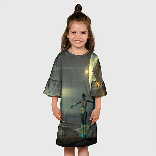 Детское платье Эльфийка в пустошах / 3D-принт – фото 3