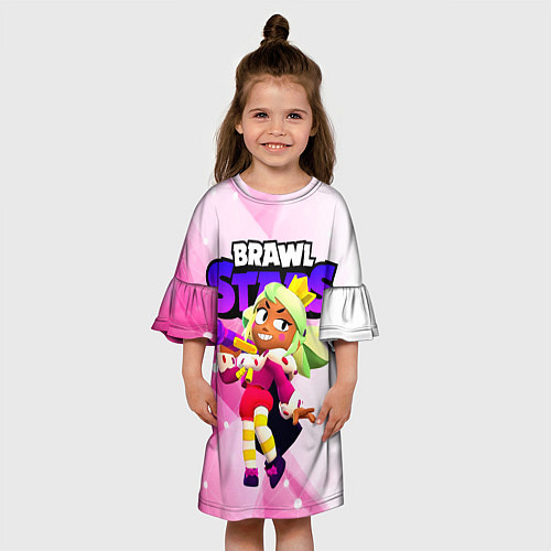Детское платье Мэнди - Бравл старс / 3D-принт – фото 3