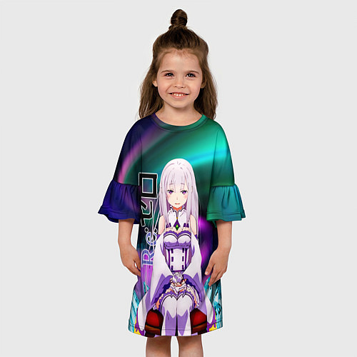 Детское платье Re: Zero - Emilia / 3D-принт – фото 3