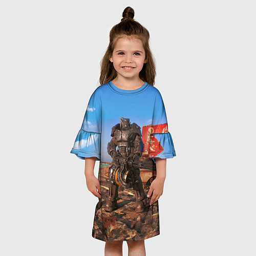 Детское платье Fallout 4 Power Armor x-01 / 3D-принт – фото 3