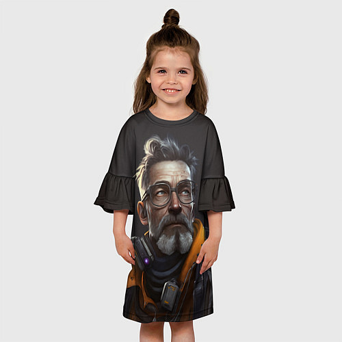 Детское платье Фриман на пенсии / 3D-принт – фото 3