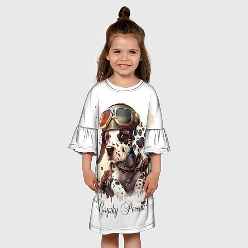 Детское платье Далматин пилот / 3D-принт – фото 3