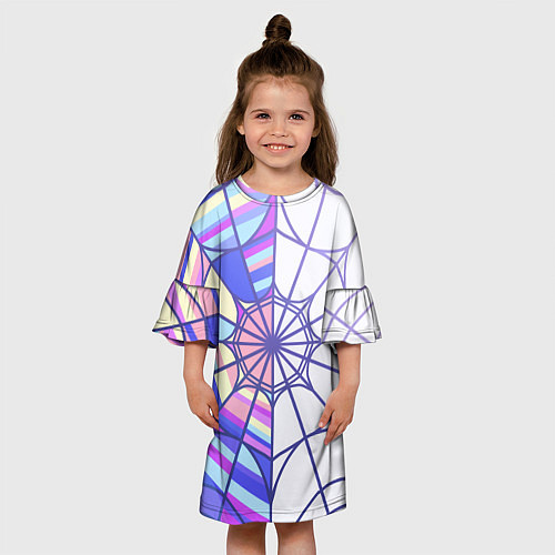 Детское платье Окно из Уэнсдэй / 3D-принт – фото 3
