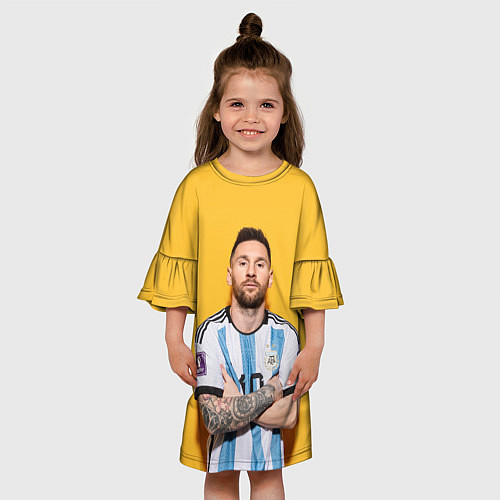 Детское платье Lionel Messi 10 / 3D-принт – фото 3