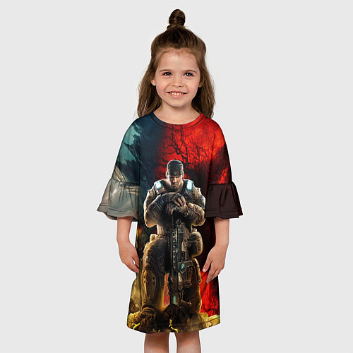 Детское платье Gears of War Маркус Феникс / 3D-принт – фото 3