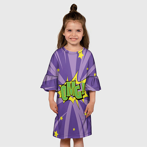 Детское платье Omg / 3D-принт – фото 3