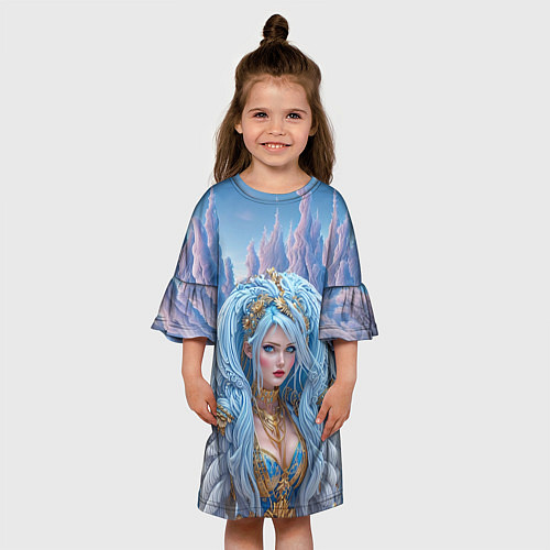 Детское платье Crystal Maiden Dota2 / 3D-принт – фото 3
