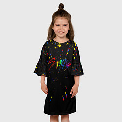 Платье клеш для девочки Stray Kids K Idols Ли Ноу, цвет: 3D-принт — фото 2